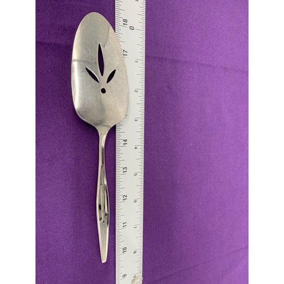 WMA Rogers Oneida Windrift Pie Cake Serving Stainless Flatware - Picture 4 of 6